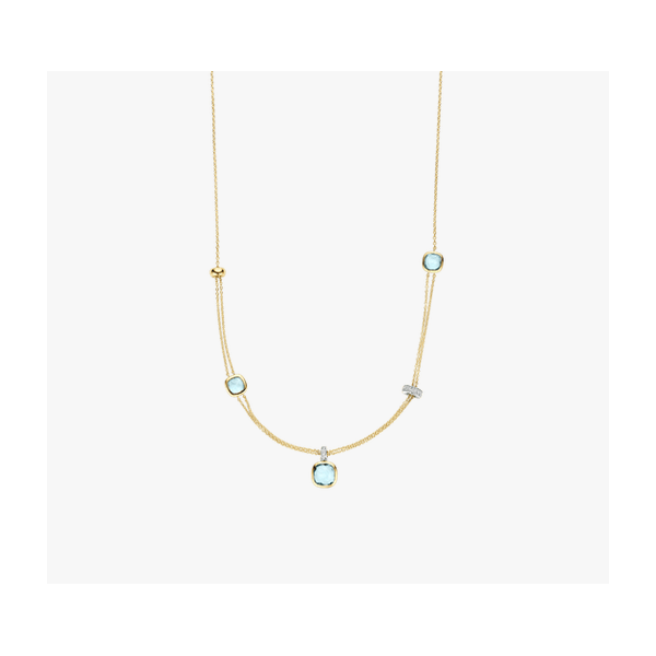 Layered Cushion Necklace Baxter's Fine Jewelry Warwick, RI