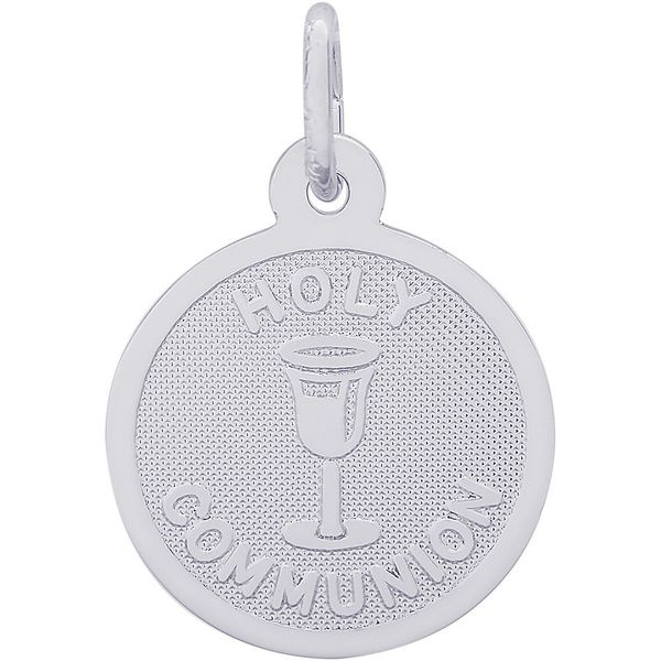 Holy Communion Disc Charm Baxter's Fine Jewelry Warwick, RI