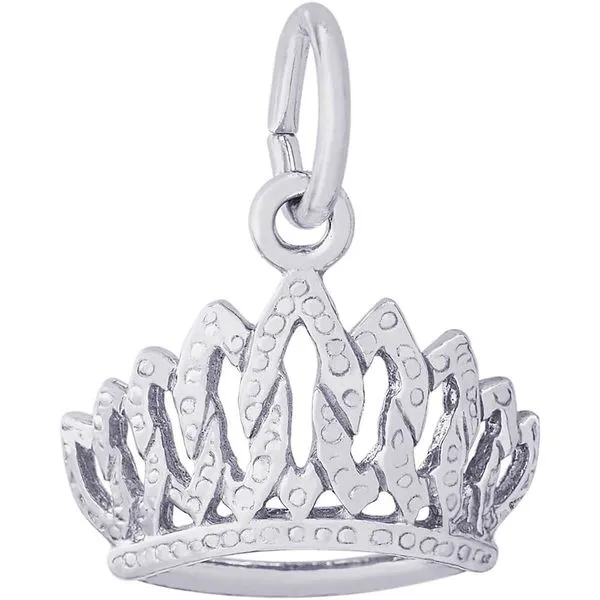 Sterling Silver Tiara Charm