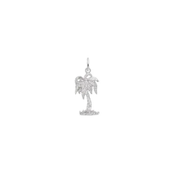 Sterling Silver Palm Tree Charm