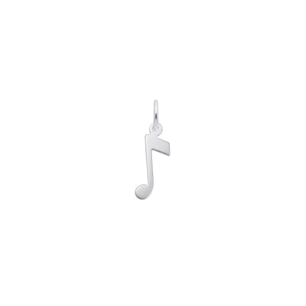 Sterling Silver Music Note Charm