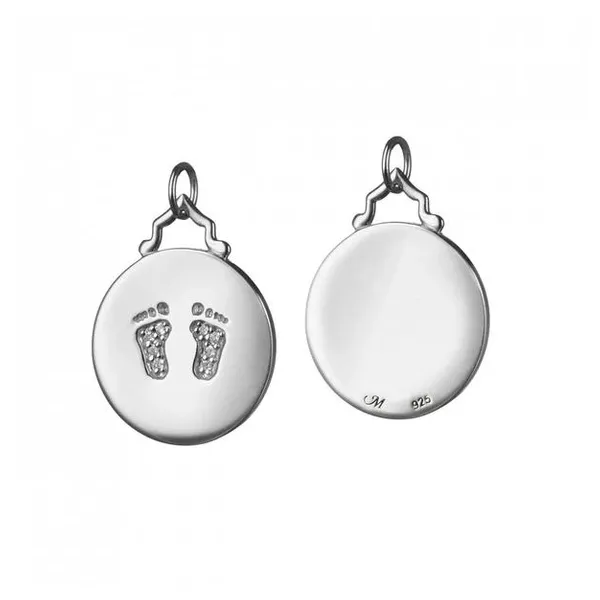 Small Baby Feet Charm thumb image 1
