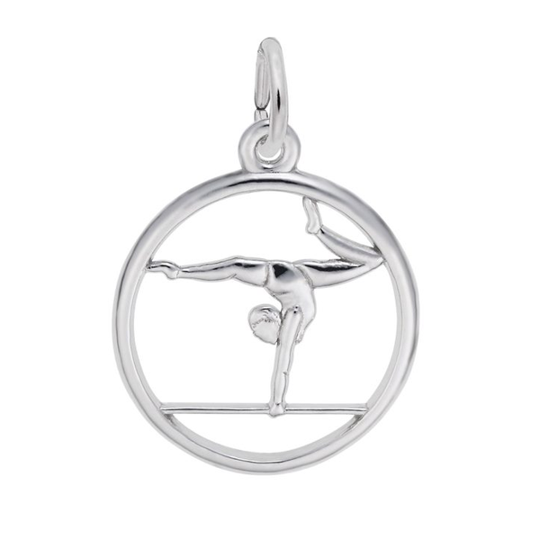 Gymnast on Balance Beam Charm Baxter's Fine Jewelry Warwick, RI