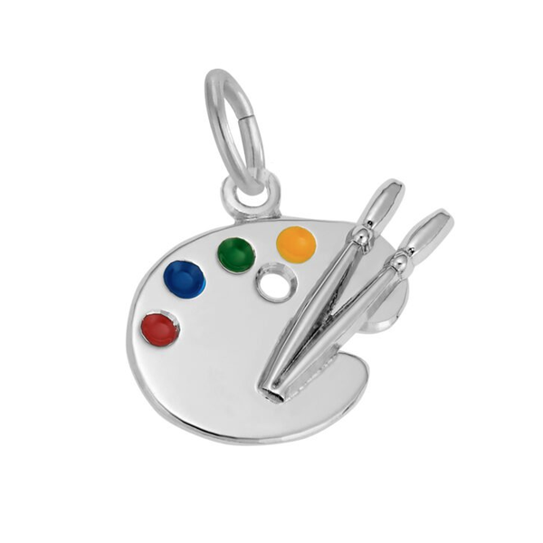 Petite Artist Palette Charm Baxter's Fine Jewelry Warwick, RI