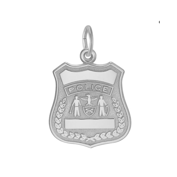 Police Badge Charm Baxter's Fine Jewelry Warwick, RI
