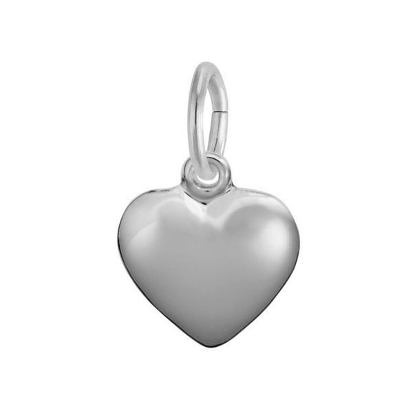 Small Puffy Heart Charm Baxter's Fine Jewelry Warwick, RI