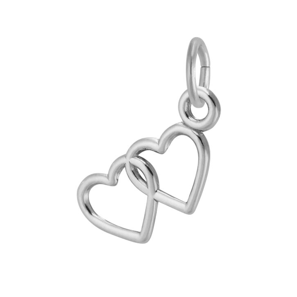 Two Hearts Entwined Charm Baxter's Fine Jewelry Warwick, RI