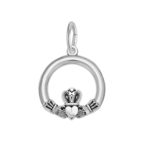 Petite Claddagh Charm Baxter's Fine Jewelry Warwick, RI