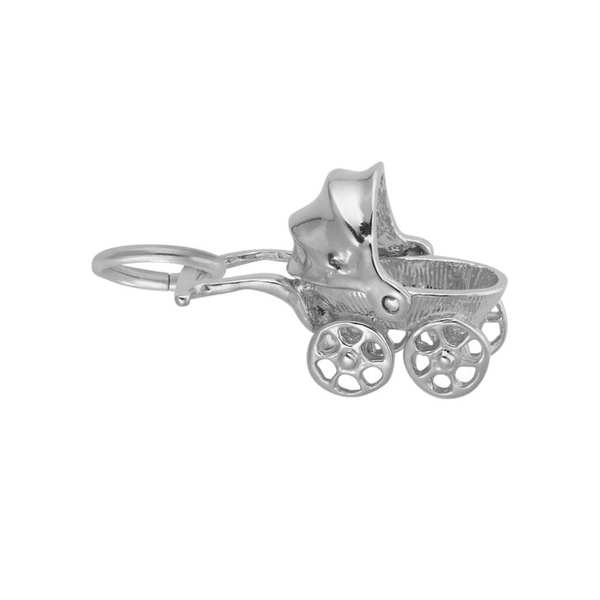 Canopy Baby Carriage Charm Baxter's Fine Jewelry Warwick, RI