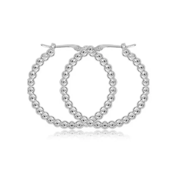 BEADED HOOPS Baxter's Fine Jewelry Warwick, RI