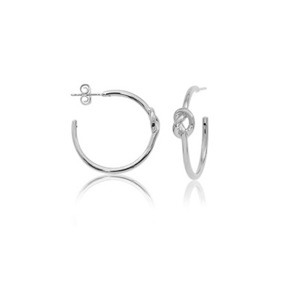 Love Knot Hoop Earrings Baxter's Fine Jewelry Warwick, RI