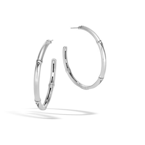 Bamboo Hoop Earring Baxter's Fine Jewelry Warwick, RI