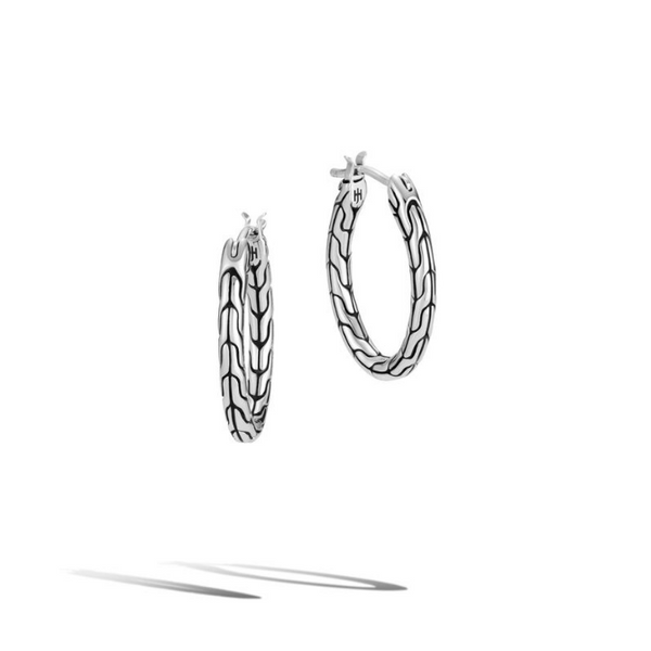 Classic Chain Small Hoop Earring Baxter's Fine Jewelry Warwick, RI