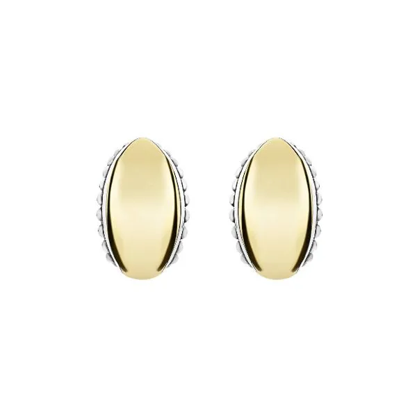 Gold Caviar Earrings thumb image 2