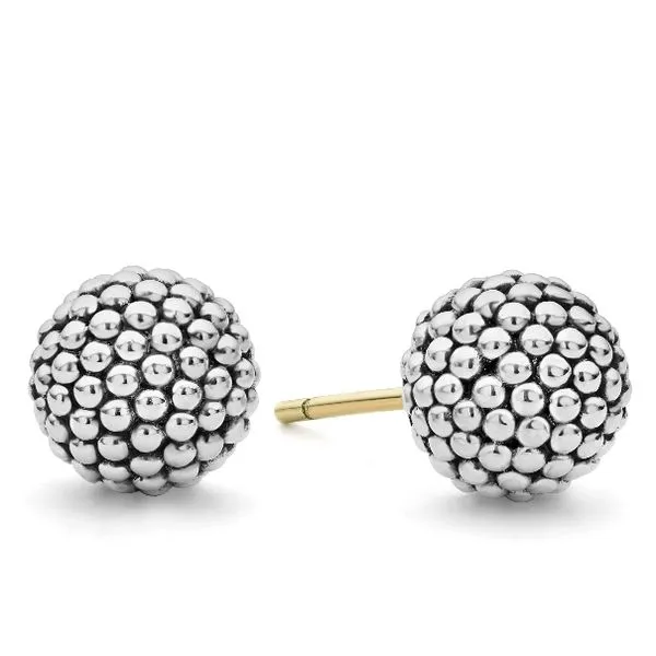Caviar Beaded Stud Earrings Baxter's Fine Jewelry Warwick, RI