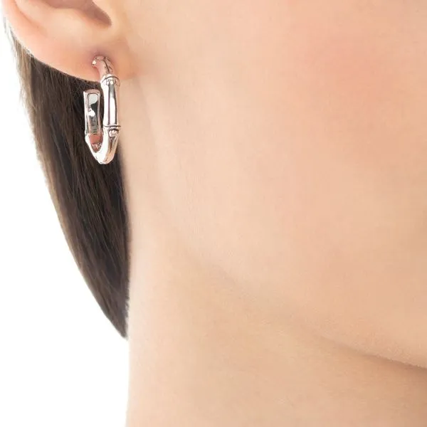 Small Hoop Earring Image 2 Baxter's Fine Jewelry Warwick, RI