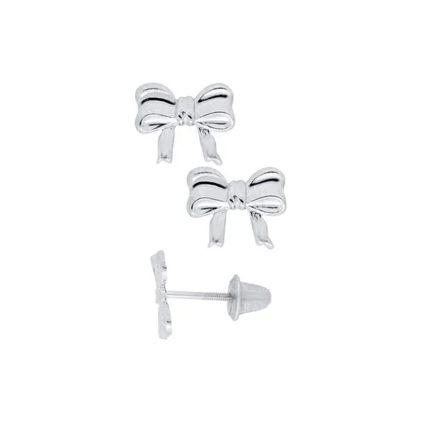 Children's Bow Stud Earrings Baxter's Fine Jewelry Warwick, RI