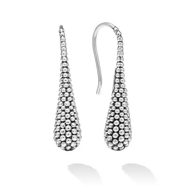 Caviar Drop Earrings thumb image 1