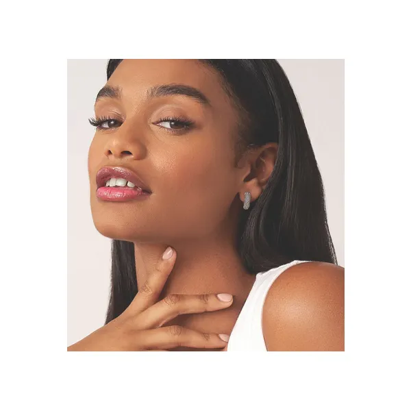 Caviar Huggie Earrings