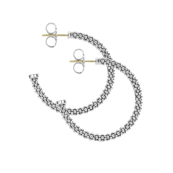 Caviar Hoop Earrings thumb image 3