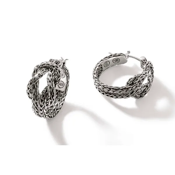 Love Knot Hoop Earring Baxter's Fine Jewelry Warwick, RI
