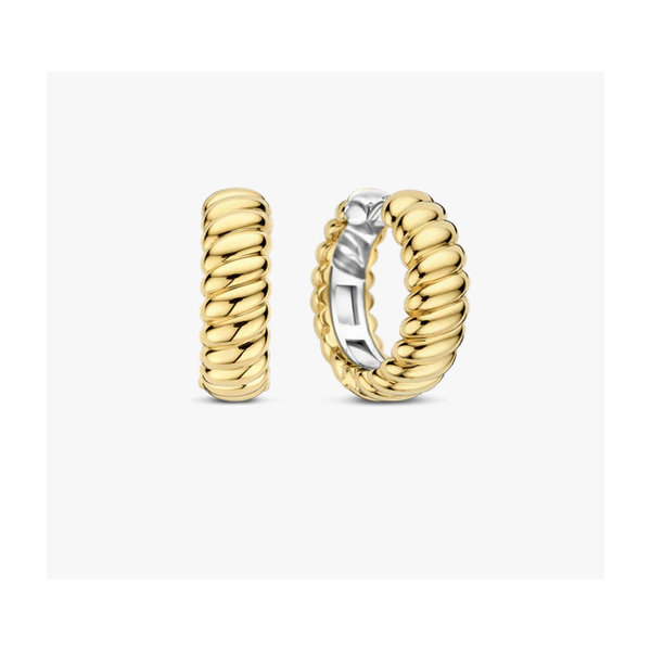 Vintage Ribbed Hoops Baxter's Fine Jewelry Warwick, RI