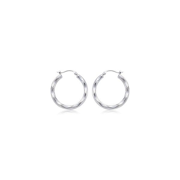Beaded Hoop Earrings Baxter's Fine Jewelry Warwick, RI