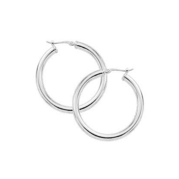 Sterling Silver Hoops Baxter's Fine Jewelry Warwick, RI