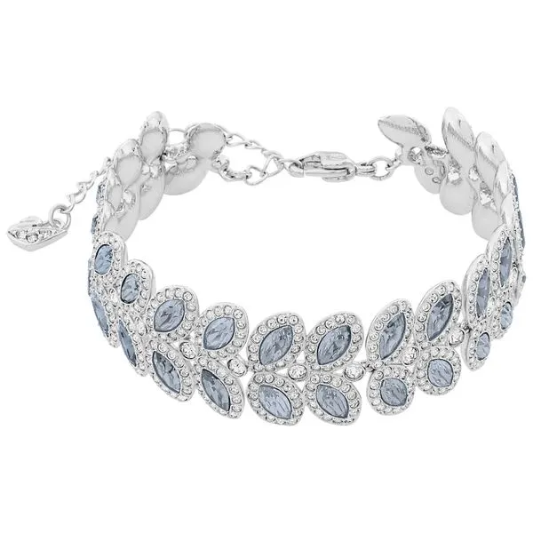 Baron Bracelet, Blue, Rhodium Plating Baxter's Fine Jewelry Warwick, RI