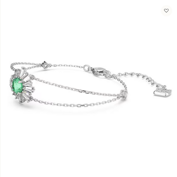 Sunshine bracelet Green, Rhodium plated Baxter's Fine Jewelry Warwick, RI