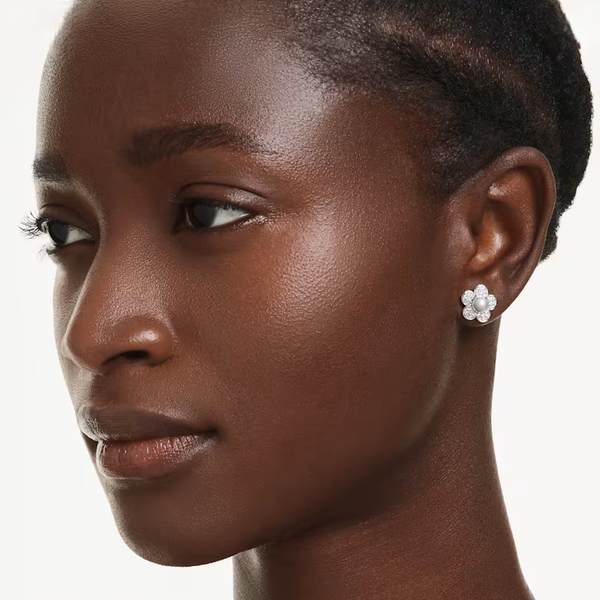 Ariana Grande x Swarovski Stud Earrings Image 2 Baxter's Fine Jewelry Warwick, RI