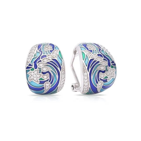 Ocean Wave Earring