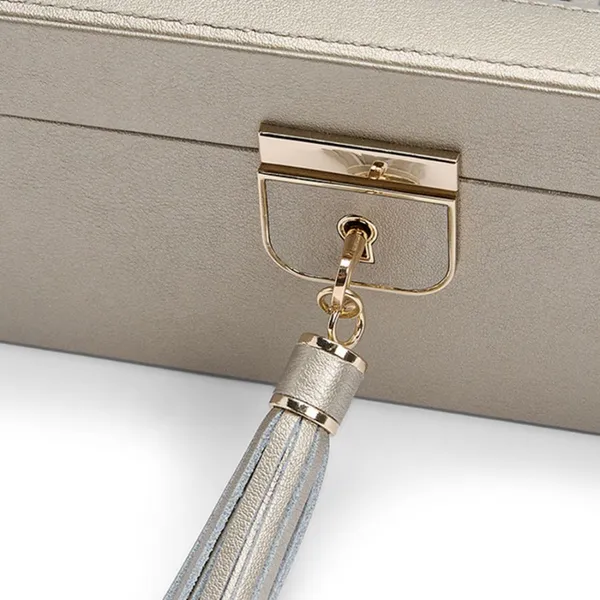 Palermo 6 Piece Watch Box - Pewter Image 5 Baxter's Fine Jewelry Warwick, RI