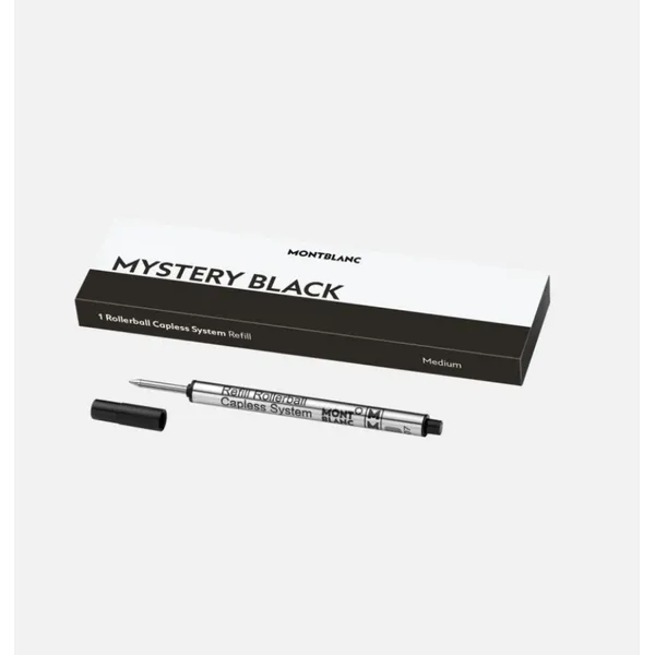1 Rollerball Capless Refill, Medium, Mystery Black Baxter's Fine Jewelry Warwick, RI