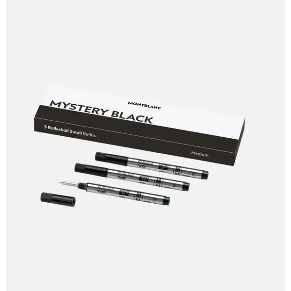 3 Rollerball Small Refills Medium Mystery Black Baxter's Fine Jewelry Warwick, RI