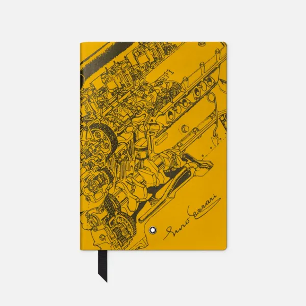 Notebook #146 small, Great Characters Enzo Ferrari, Giallo Modena - Lined Baxter's Fine Jewelry Warwick, RI