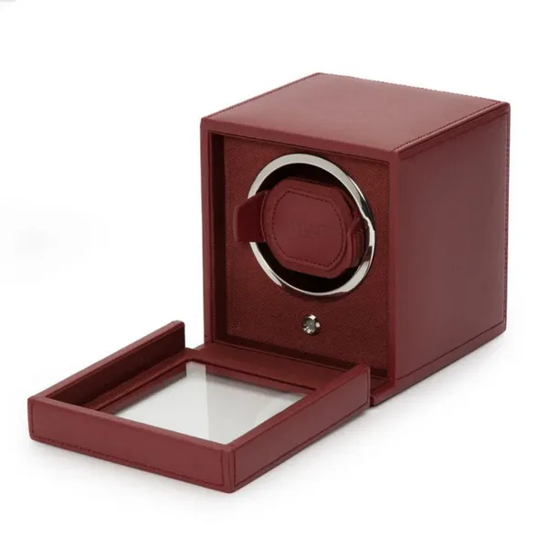 Cub Single Watch Winder with Cover Image 2 Baxter's Fine Jewelry Warwick, RI