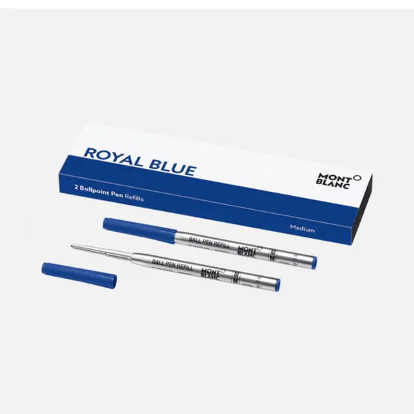 2 Ballpoint Refills, Royal Blue - Fine Baxter's Fine Jewelry Warwick, RI