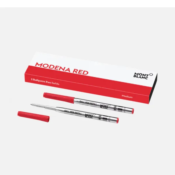 2 Ballpoint Refills, Modena Red - Medium Baxter's Fine Jewelry Warwick, RI
