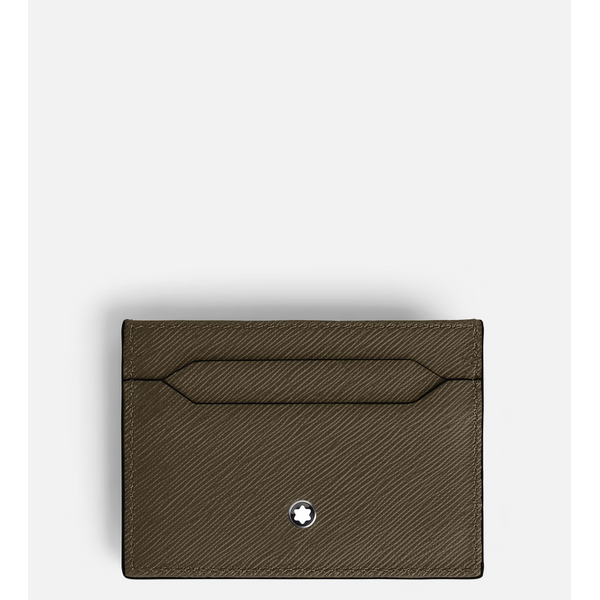 Card Holder 5cc in Sartorial Leather - Khaki Baxter's Fine Jewelry Warwick, RI