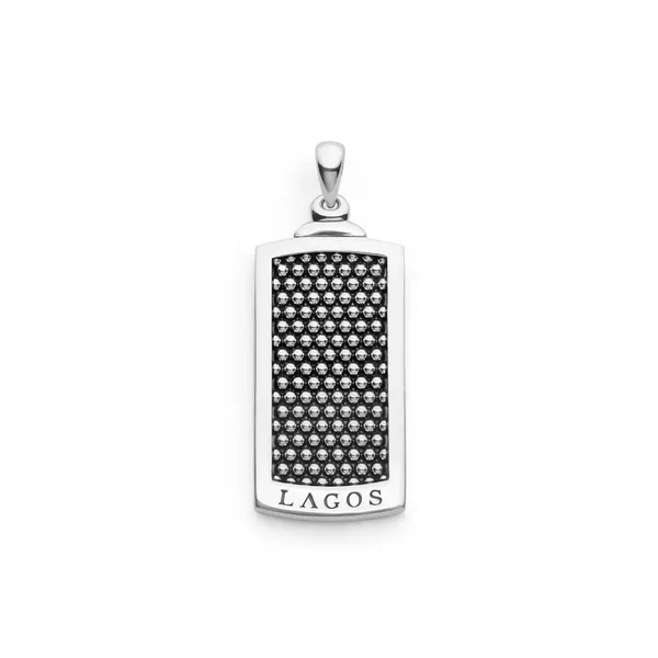 Caviar Beaded Tag Amulet Baxter's Fine Jewelry Warwick, RI
