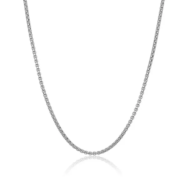 Round Box Link Chain 3.5mm Baxter's Fine Jewelry Warwick, RI