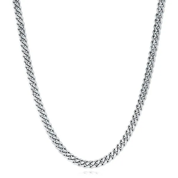 Stainless Steel 7.7mm Curb Chain Baxter's Fine Jewelry Warwick, RI
