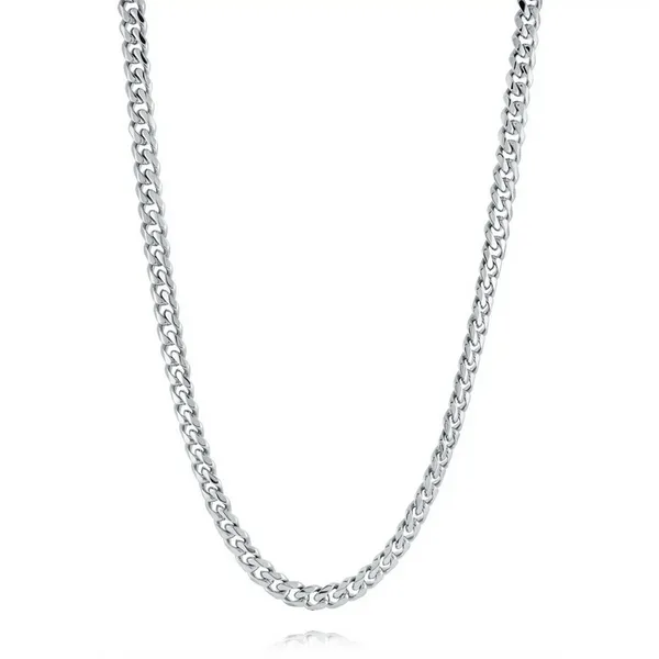 Stainless Steel 6mm Curb Chain Baxter's Fine Jewelry Warwick, RI