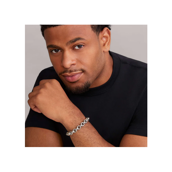 Double Link Bracelet | 9.5mm Image 2 Baxter's Fine Jewelry Warwick, RI