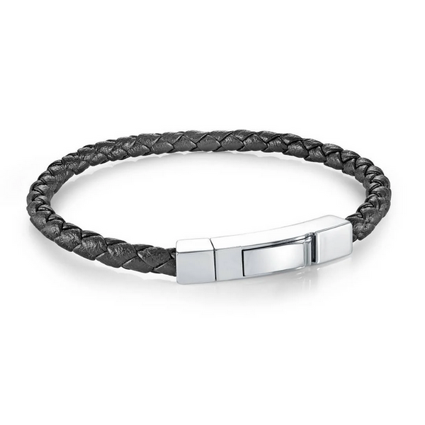 Junior Stainless Steel Woven Bracelet Baxter's Fine Jewelry Warwick, RI