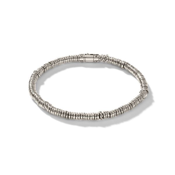 Sterling Silver Heishi Bracelet Baxter's Fine Jewelry Warwick, RI