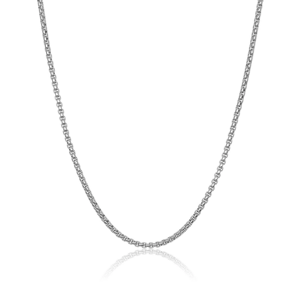 Round Box Link Chain 3.5mm Baxter's Fine Jewelry Warwick, RI