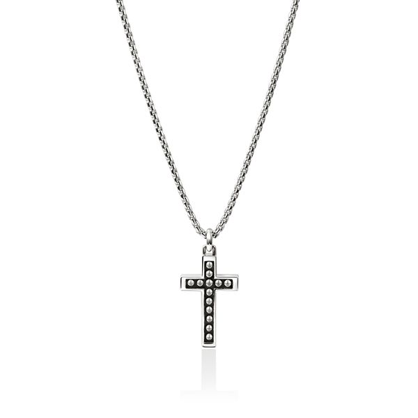 Nailhead Cross Pendant Baxter's Fine Jewelry Warwick, RI