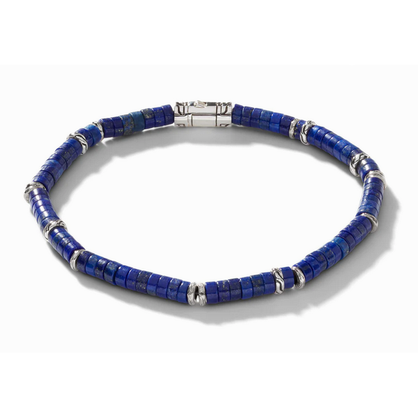 Heishi Bracelet, Gemstones, Sterling Silver Baxter's Fine Jewelry Warwick, RI